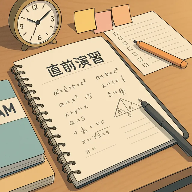 試験で受かる！直前3〜5日の得点ブースト手帳